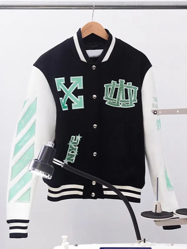 Off White x New York Liberty Varsity jacket