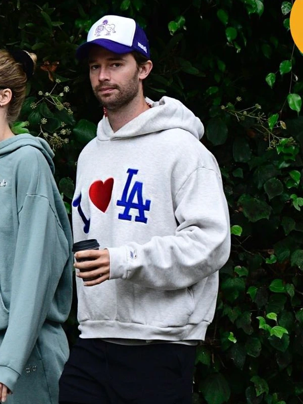 Patrick Schwarzeneg Madhappy x Dodgers I Love LA Hoodie