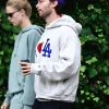 Patrick Schwarzenegger I Love LA Hoodie Grey