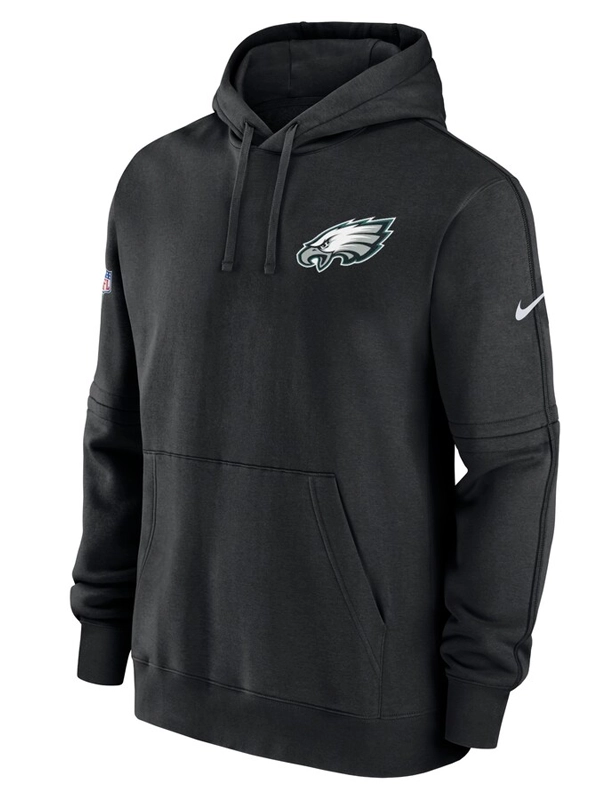 Philadelphia Eagles Black Sideline Hoodie