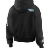 Philadelphia Eagles Erin Andrews Black Quarter-Zip Hoodie