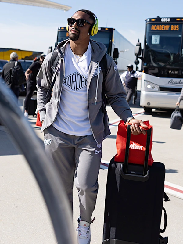 Philadelphia Eagles Tracksuit Grey