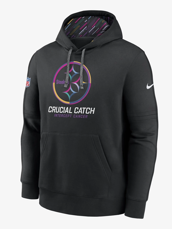 Pittsburgh Steelers Crucial Catch Club Hoodie