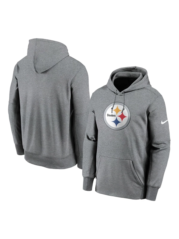 Pittsburgh Steelers Grey Hoodie