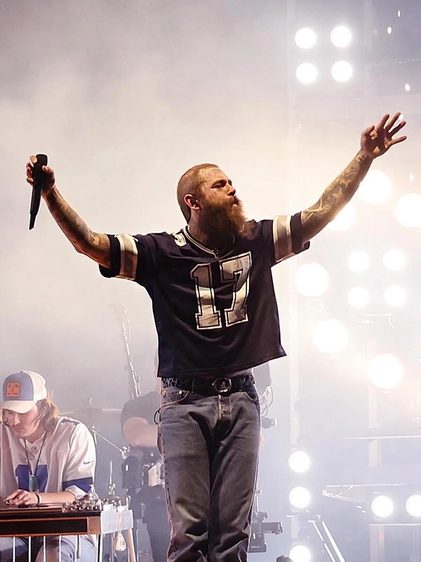 Post Malone Dallas Cowboys Jersey Blue