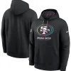 San Francisco 49ers Crucial Catch Club Hoodie