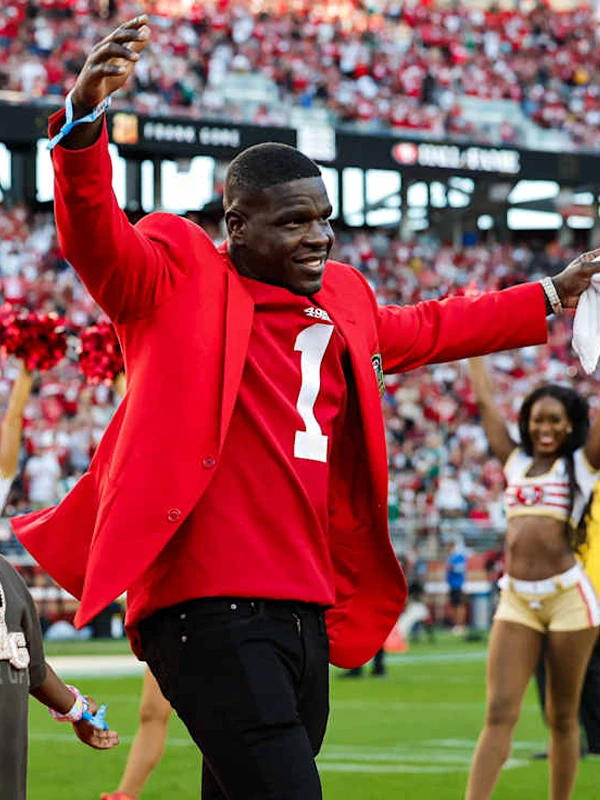 San Francisco 49ers Frank Gore Hall of Fame Induction Blazer