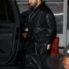 Vaffanculo Black Leather Coat Drake