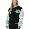 WNBA Off White x New York Liberty Varsity Jacket