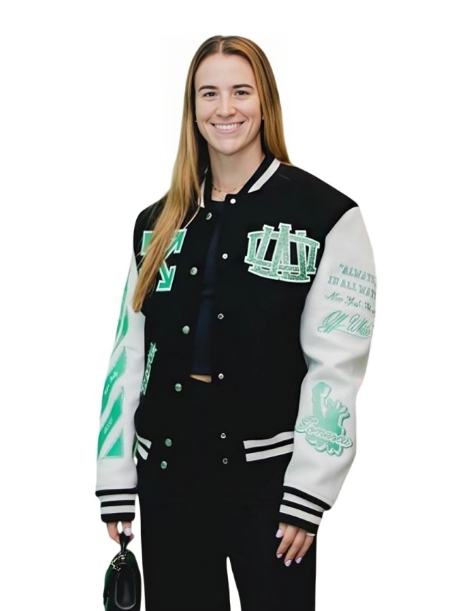 WNBA Off White x New York Liberty Varsity Jacket