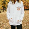 White Western Hoodie