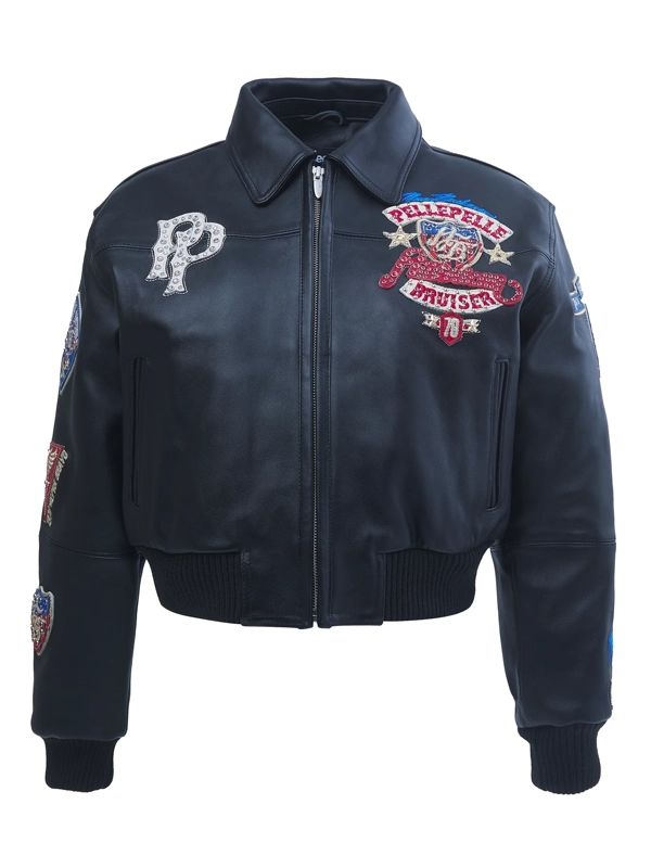 Women's Pelle Pelle American Bruiser Jacket Black