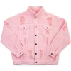 Yellowstone Beth Dutton Pink Denim Jacket