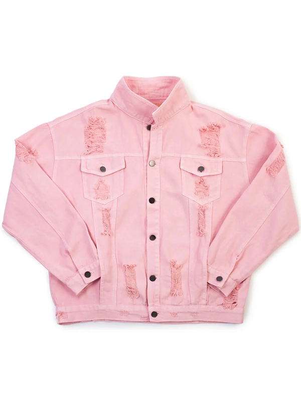 Yellowstone Beth Dutton Pink Denim Jacket