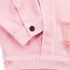 Yellowstone Beth Dutton State of Mind Denim Jacket Pink