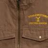 Yellowstone Dutton Ranch Brown Cotton Vest