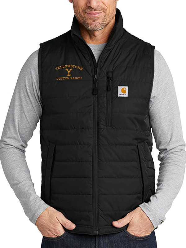 Yellowstone Dutton Ranch Logo Carhartt Vest