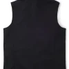 Yellowstone Dutton Ranch Logo Core Soft Black Shell Vest