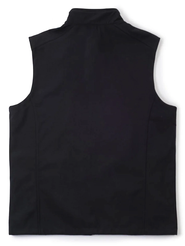 Yellowstone Dutton Ranch Logo Core Soft Black Shell Vest