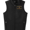 Yellowstone Dutton Ranch Logo Core Soft Shell Vest Black