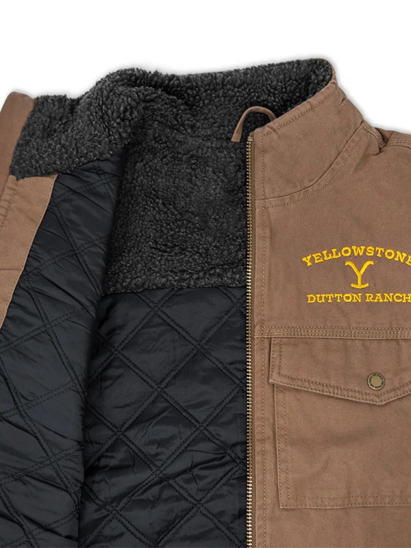 Yellowstone Dutton Ranch Logo Vest