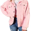 Yellowstone Wren + Glory Pink Denim Jacket