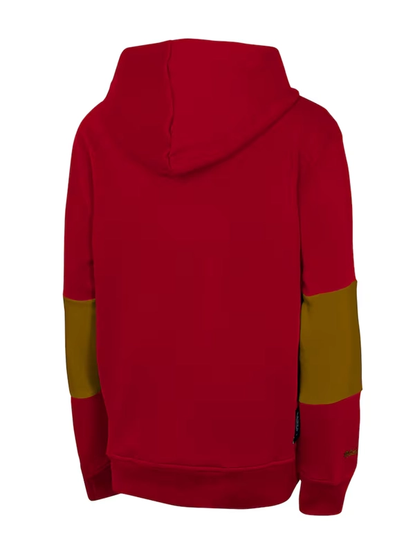 Youth Scarlet San Francisco 49ers Red Retro Fleece Pullover Hoodie