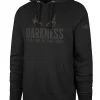 '47 Black Baltimore Ravens Darkness Falls Pullover Hoodie