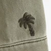 Abercrombie Palm Tree Crew Green Jacket