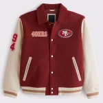 Abercrombie San Francisco 49ers Varsity Bomber Jacket