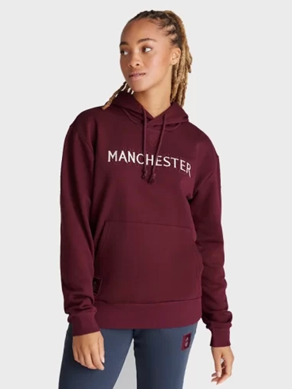 Adidas Manchester United SZN Overhead Maroon Hoodie