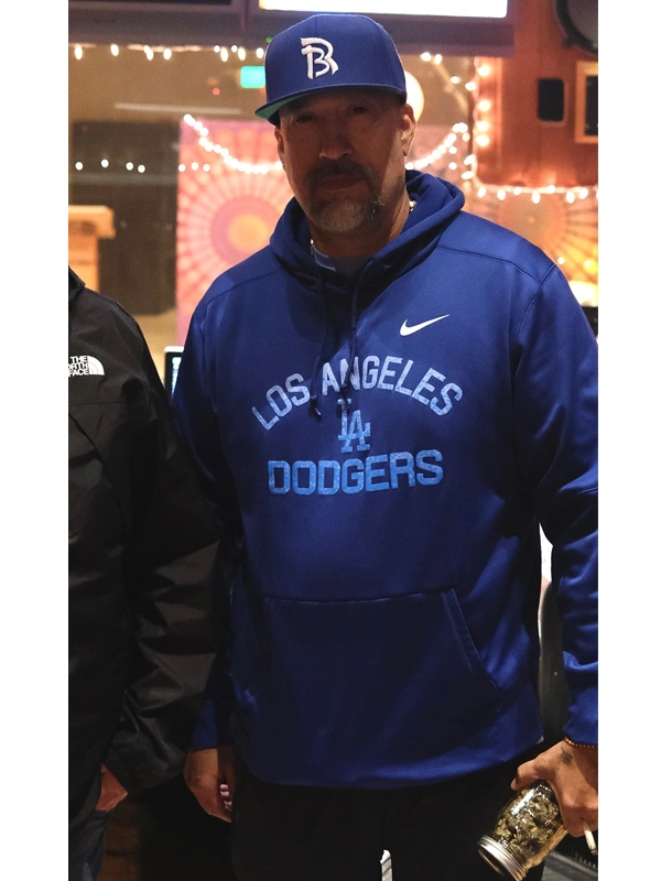 B-Real Dodgers Hoodie Blue