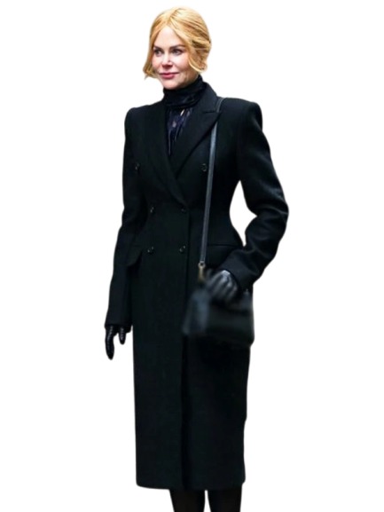 Babygirl 2024 Nicole Kidman Black Coat