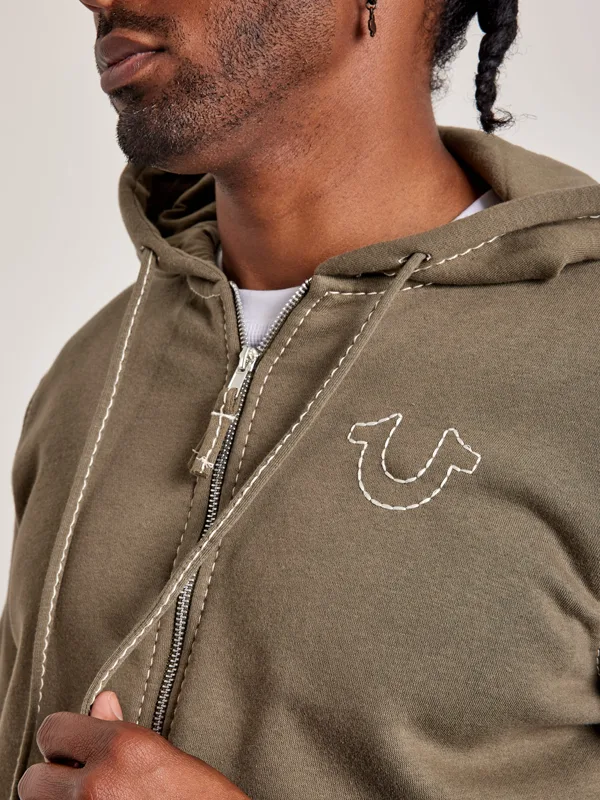 Big-T Full Zip True Religion Hoodie