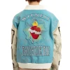 Blue Namesake Varsity Jacket Who Decides War