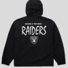 Born x Raised Raiders Attitude Black Track Jacket