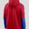 Buffalo Bills Red Sideline Hoodie