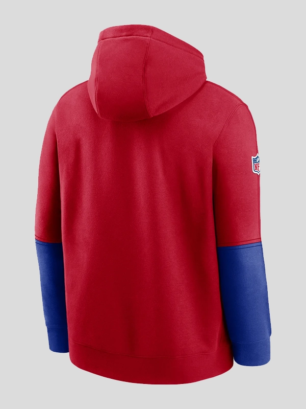 Buffalo Bills Red Sideline Hoodie