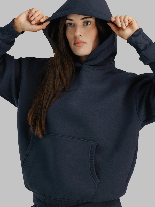 Caspara W. Pollux Hoodie Blue