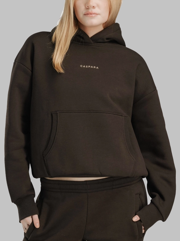 Caspara W. Pollux Hoodie Brown