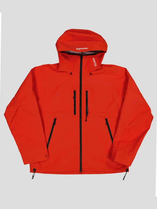 Central Cee Supreme GORE-TEX Taped Seam Shell Jacket Orange