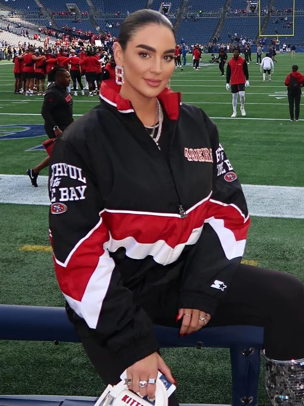 Claire Kittle San Francisco 49ers Faithful to the Bay Jacket