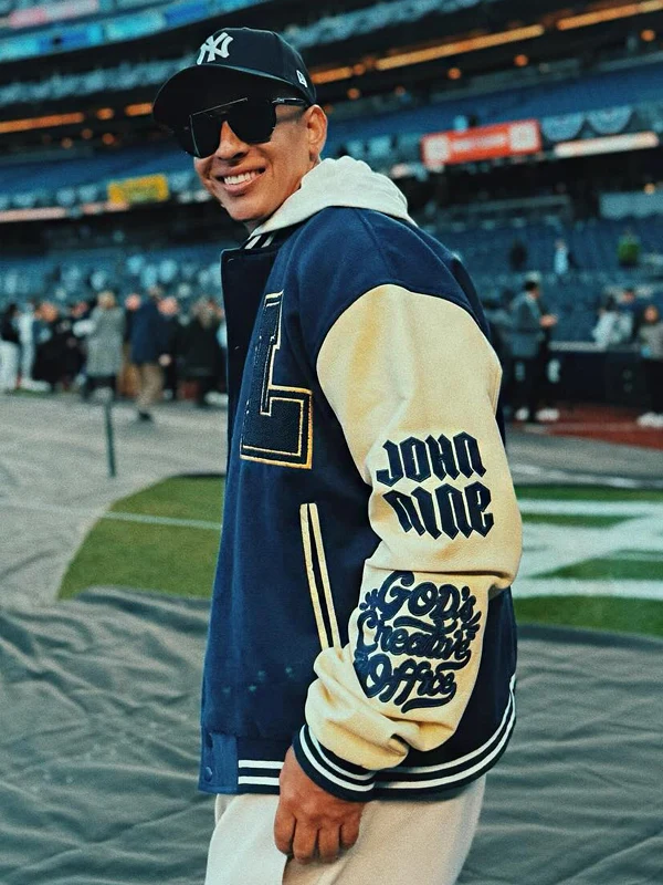 Daddy Yankee Saved Social Club Varsity Jacket