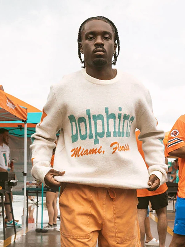 Duvin x Dolphins Knitted Sweater