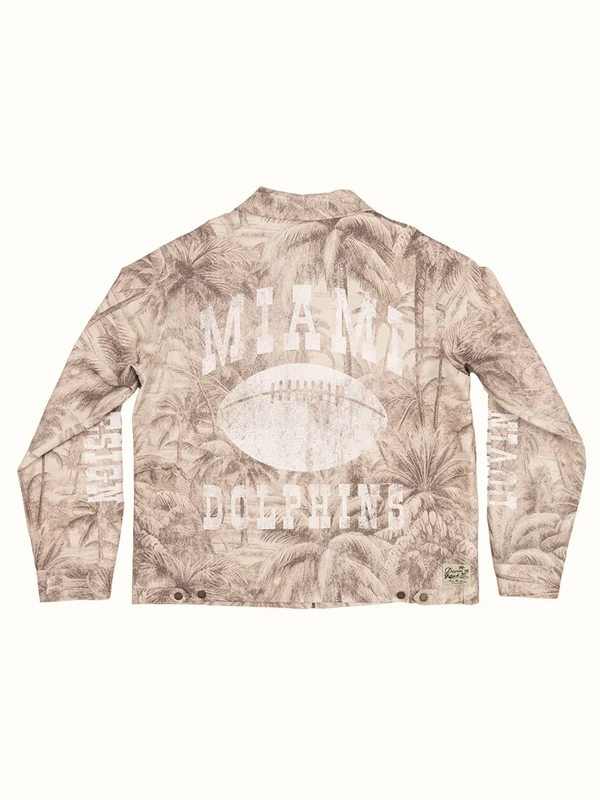 Duvin x Dolphins Palm Camo Jacket