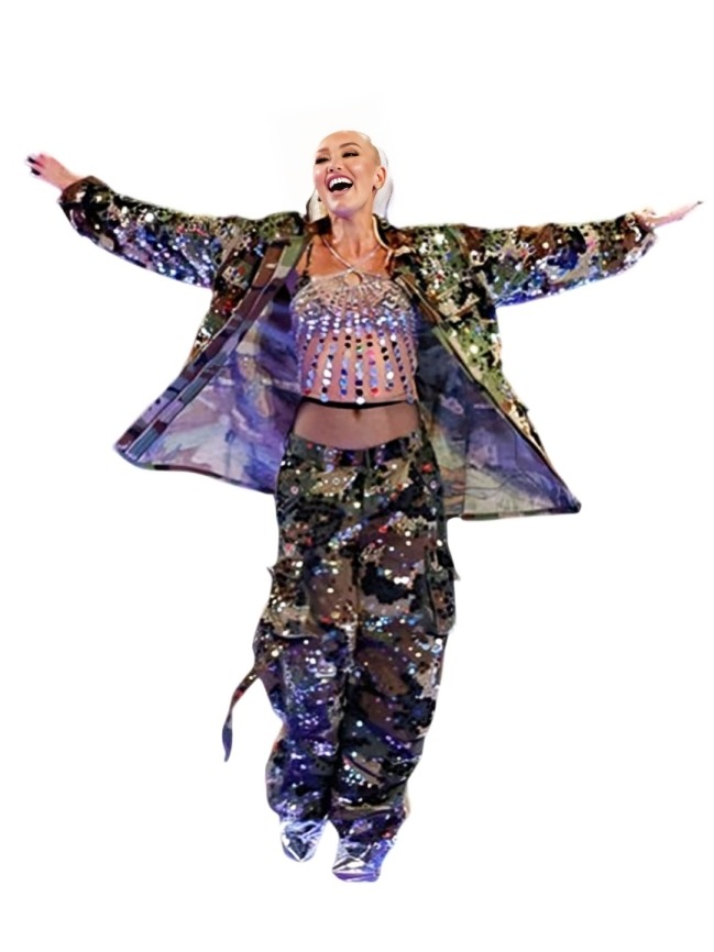 Gwen Stefani The Voice S26 Camo Jacket