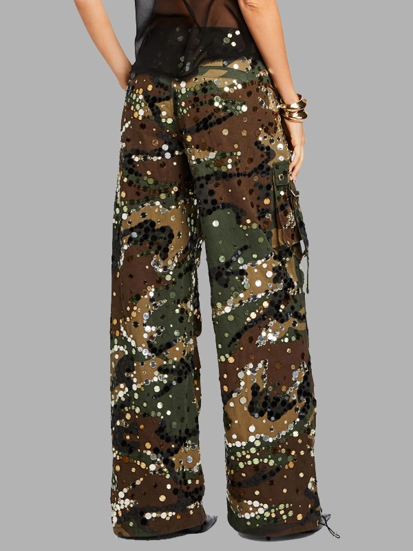 Gwen Stefani The Voice S26 Camo Trouser