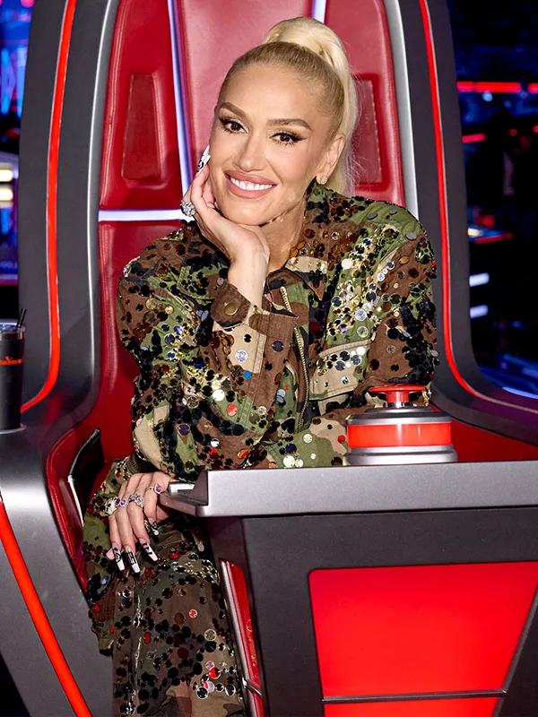 Gwen Stefani The Voice S26 Military Jacket