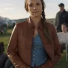 Heartland S018 Amber Marshall Brown Leather Jacket