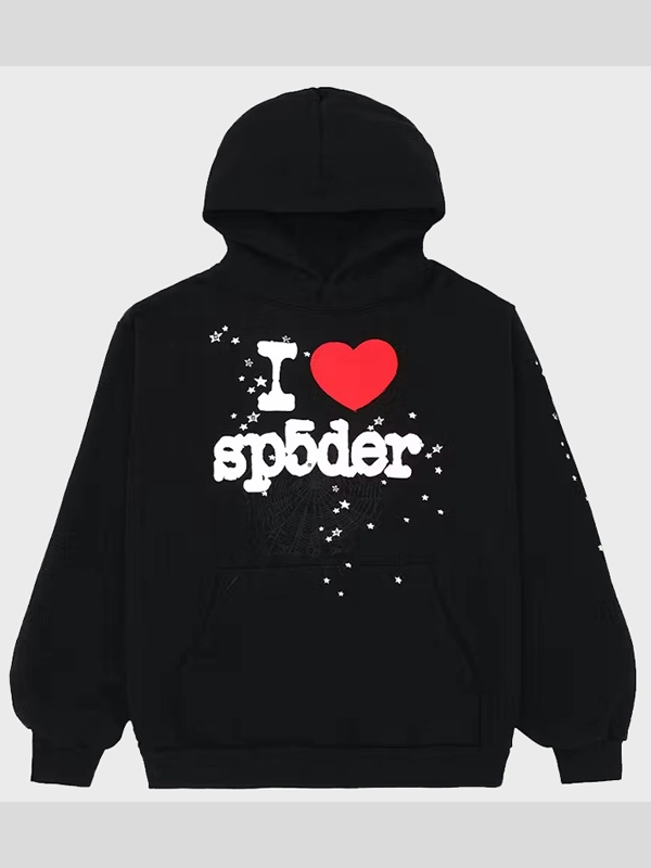 I Love Mariah Sp5der Hoodie Black